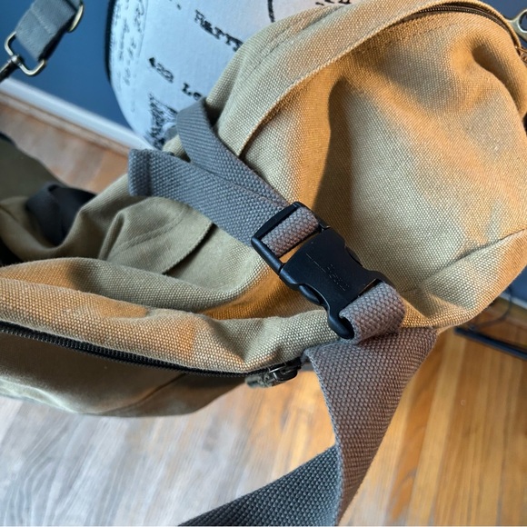 LL Bean Waxed Canvas Duffle bag - Picture 7 of 16